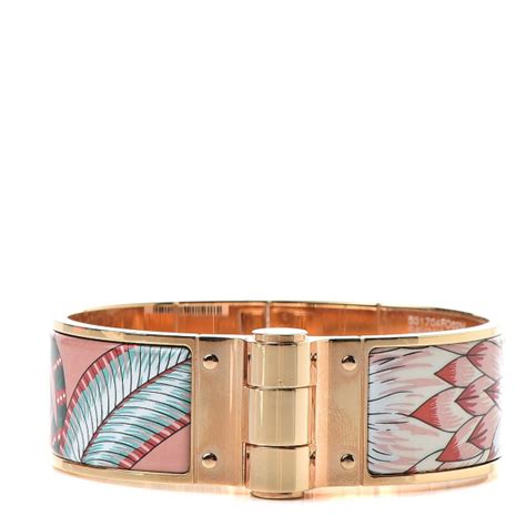 hermes savana dance bracelet|Hermès Charnière Bracelet Extra Wide Enamel Savana Dance .